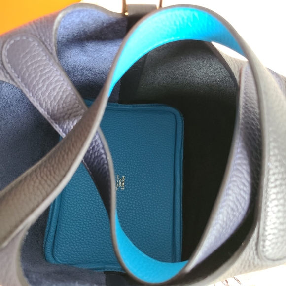 💯 NWT- Rare HERMES Picotin 18 Lock Casaque 2 - Picture 3 of 8